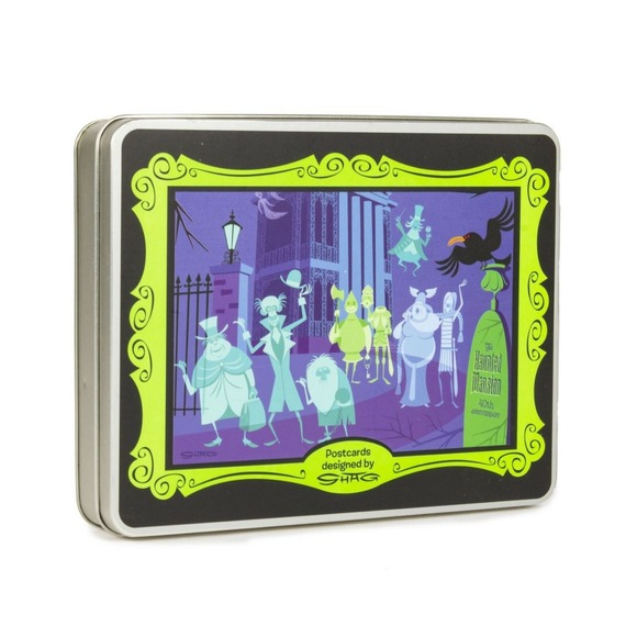 Disney‎ SHAG Haunted Mansion RARE SIGNED 40th Anniversary set 14 postcards B-006